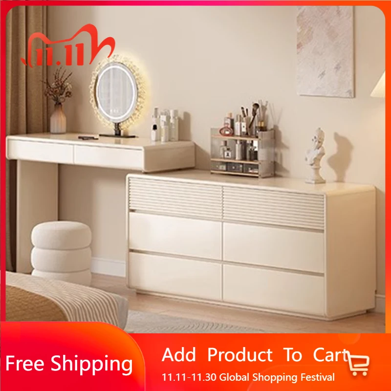 

Bedroom Makeup Vanity Table European Cosmetics Living Room Modern Dressing Table Women Organizer Vestidores Trendy Furniture