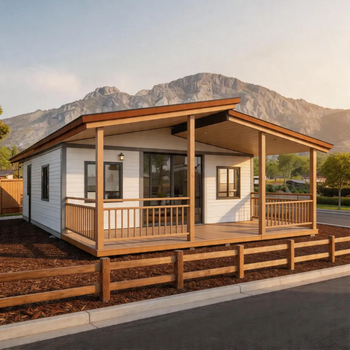 Customized 40Ft 20ft Prefabricated House Container House Expandable Container House Forest Cabin Mobile Home Tiny Home
