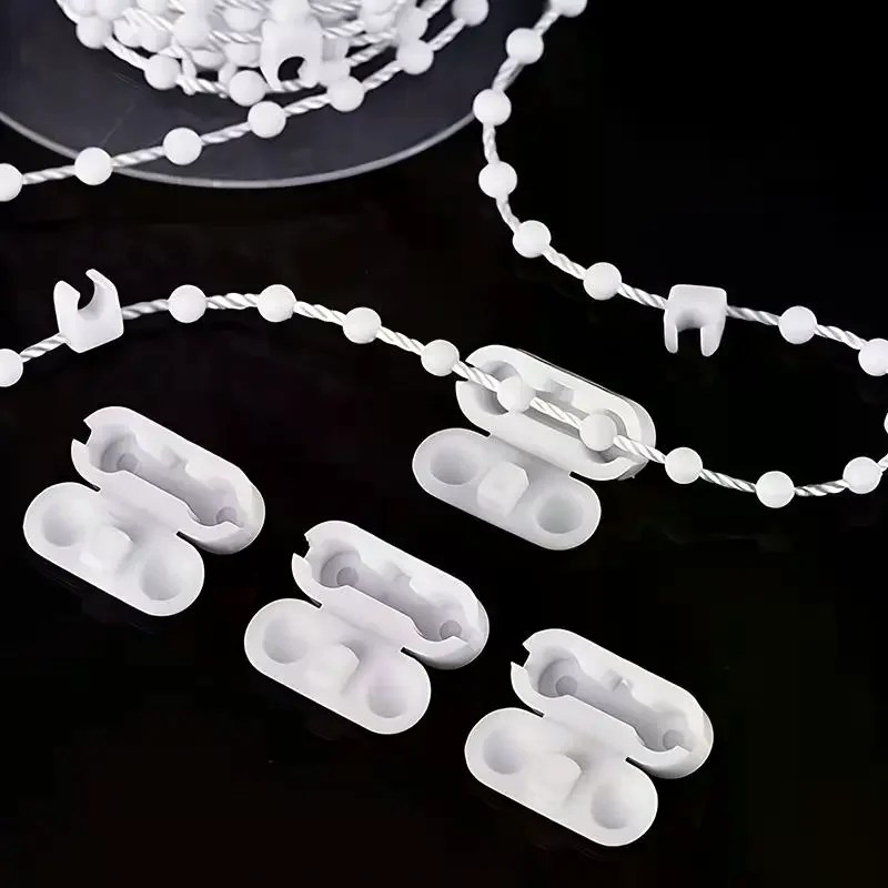 [MA]10/20pcs Roller Blinds Pull Cord Connector & Curtain Chain Connector Suitable For Vertical Blinds, Cord Repair Parts[MA]