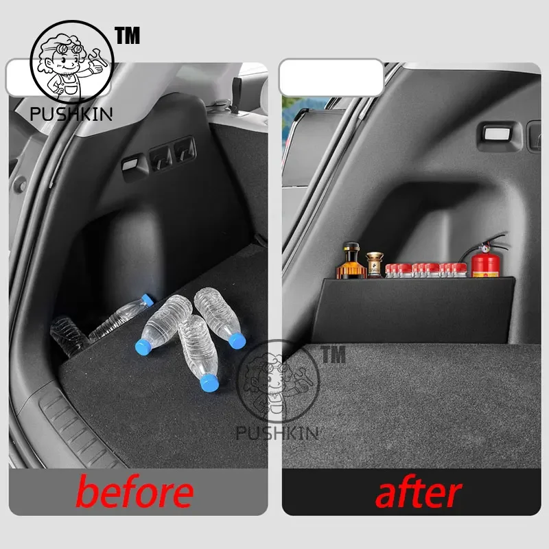 For BYD Sealion 05 EV 2026-2027 Rear Spare Compartment Partition Rear Trunk Storage Box Extreme Interior Modification Accessorie