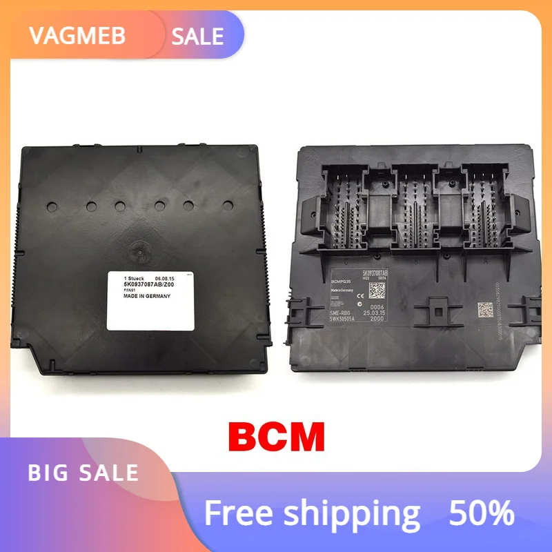 

Модуль блока управления автомобилем BCM 5K0 937 087 AB 5K0937087AB для VW 2012-2018 Tiguan Eos Jetta Sharan Touran для Seat Alhambra