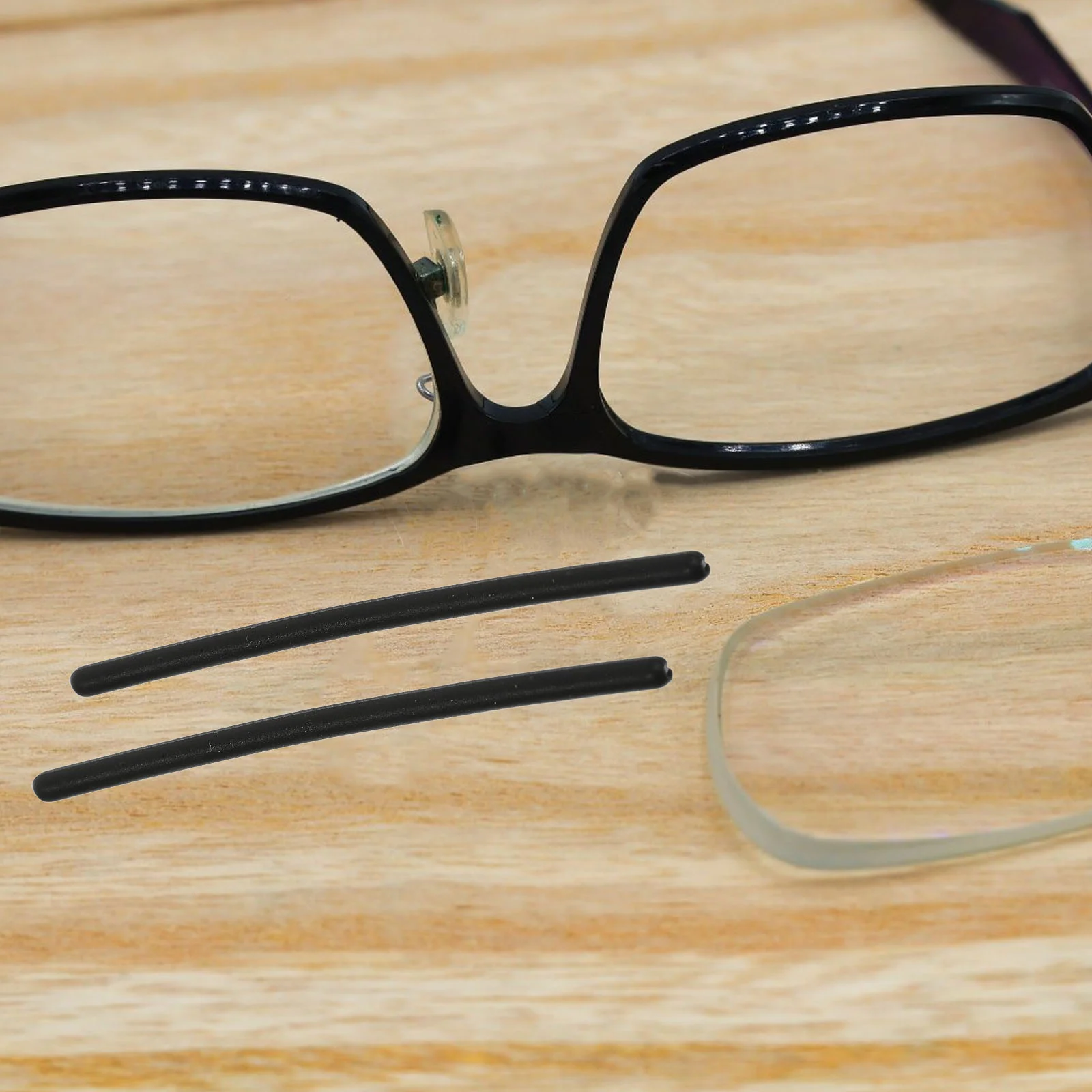 

4 Pairs Ear Clips Spectacle Sleeves Small Glasses Grips Non-slip Thin Legs Eyeglasses Portable Retainer