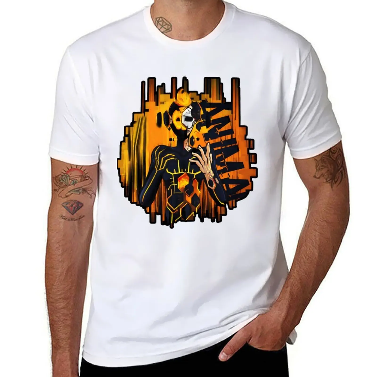 

animal the living tombstone T-Shirt t shirts for man cotton soft cotton tshirt 100% T-Shirt