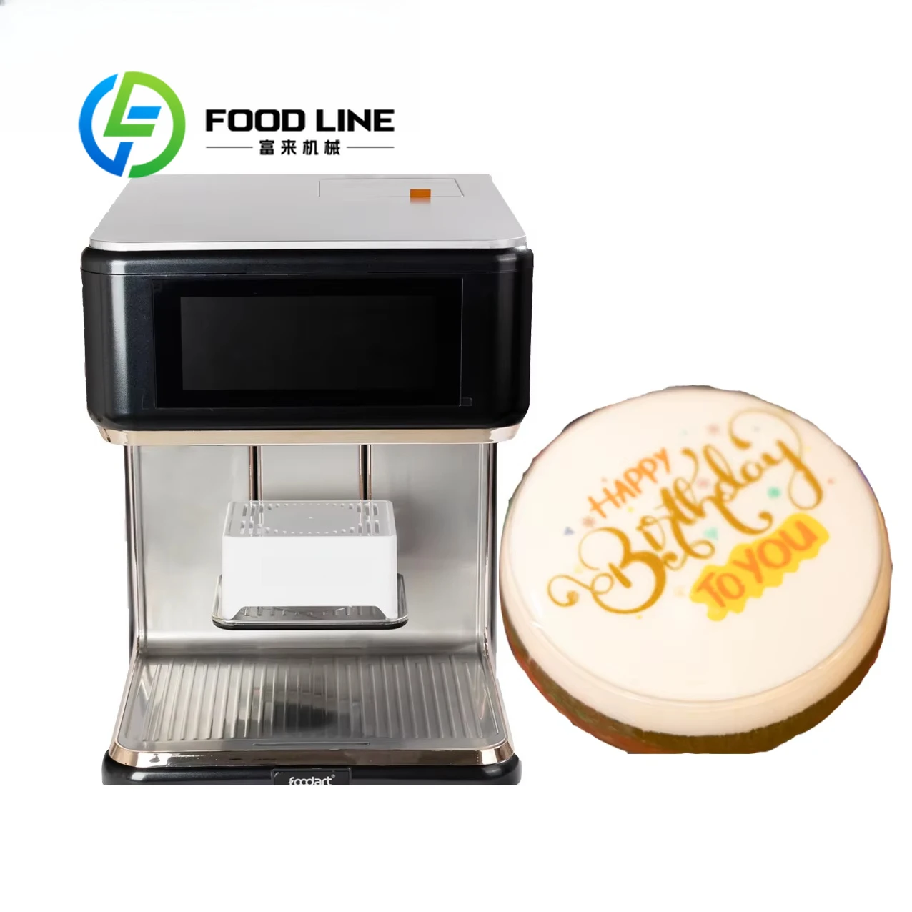Customize High-Printing Speed Non-refillable Edible Ink Coffee Printer Digital Food Printer For Coffee Art Printing Machine