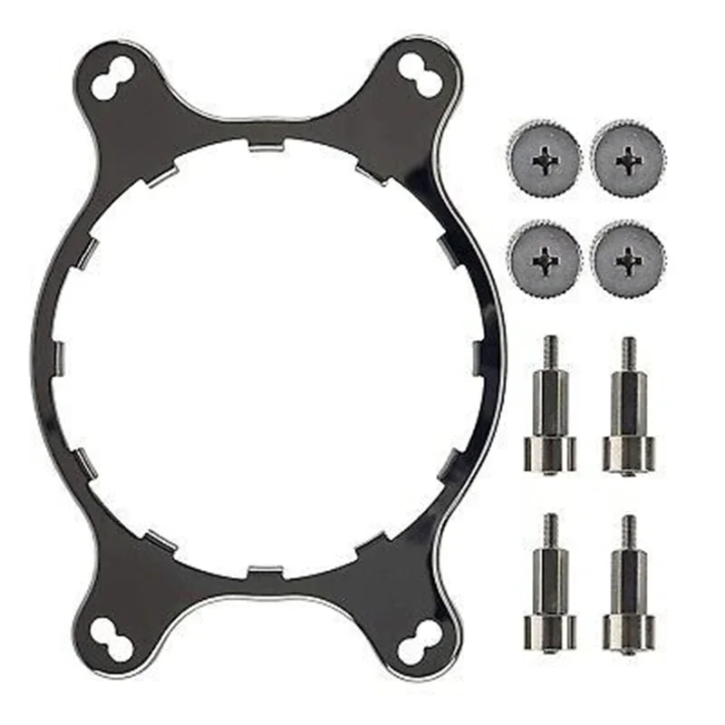 1Set Mounting Bracket Fasteners Kit For NZXT Kraken AM4 AM5 Bracket&AM4 AM5 Standoffs For X42/52/62/72/53/63/73 Z53/63/73 Repair