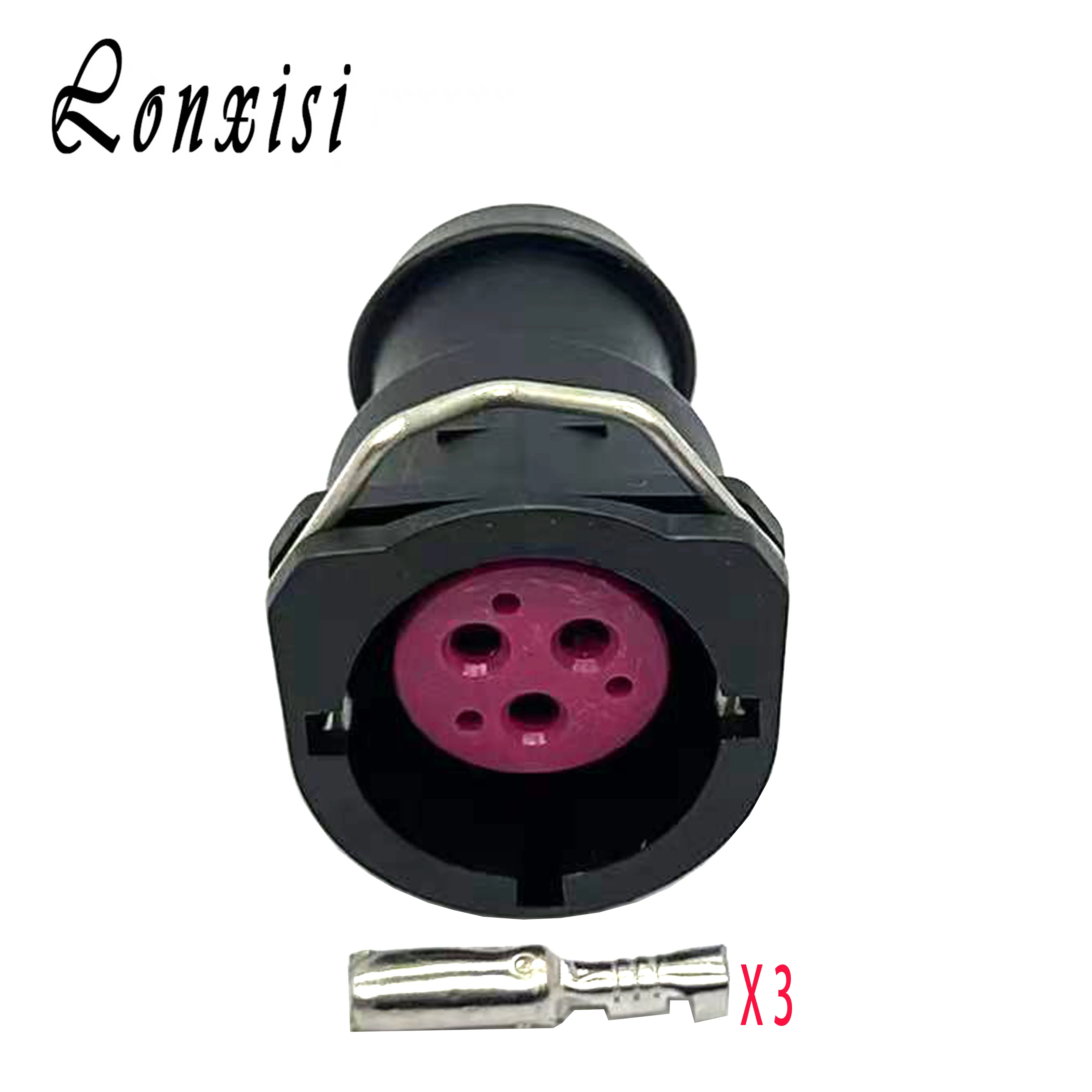 

1/5/10/20/50 Sets 3 Pin 443971920 Female Waterproof Connector Engine Plug 443972921E For VW Golf 3 Audi A6 C4 B4