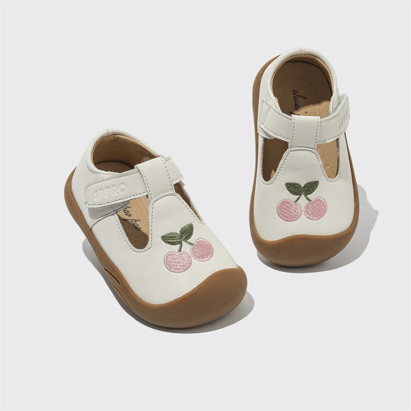 Baby Girls Casual Shoes Spring Autumn Princess Shoes for Kids Soft Non-Slip Comfortable Infant Anti-collision Toddler Shoes