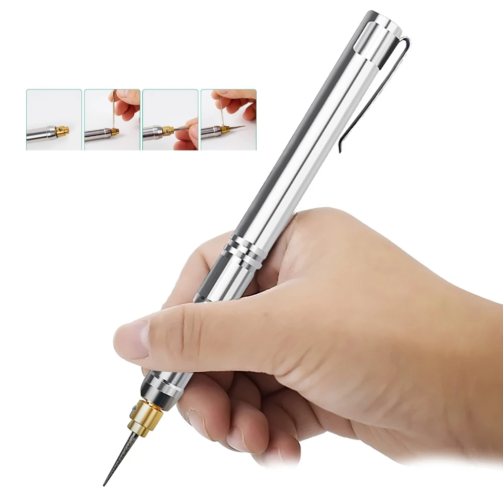 Mini Elétrica Broca Gravador 3.7v Máquina de Moer Moedor com Bateria Recarregável Madeira Metal Vidro Jade Plástico Faça Você Mesmo Escultura