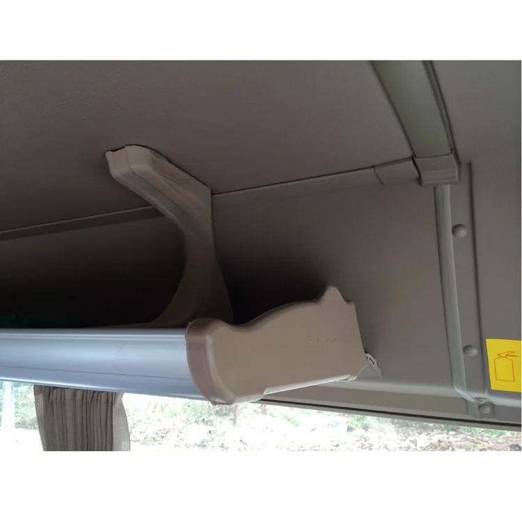 The luggage rack in the car is installed and modified for universal use.