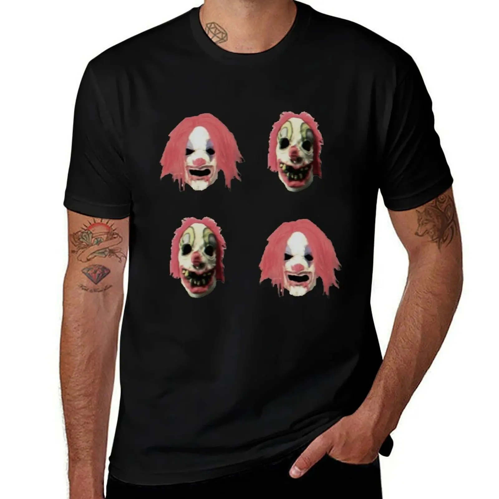 Clown Core Band T-Shirt Soft Touch Basic Cotton T-Shirt