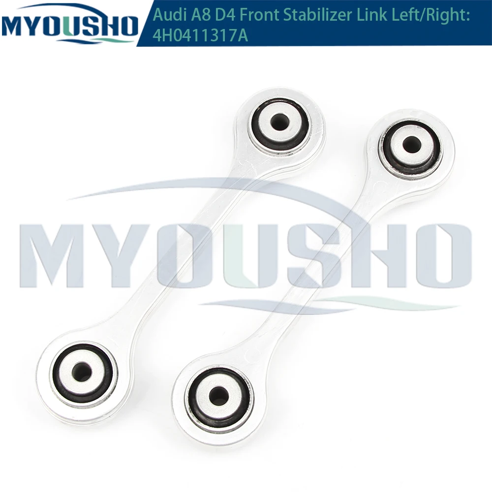 Myosho For Audi A8 D4 4H2 4H8 4HC 4HL 2009-2018 Front Axle Sway Bar End Stabilizer Link Ball Joint 4H0411317A 4H0411317C