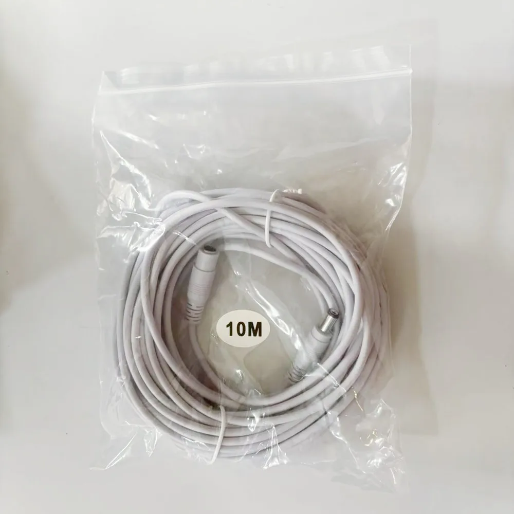 3M/5M/10M/15M/20M/30M/50M DC Extension 5.5x2.1mm Power Cord Cable Extender For CCTV Security Camera 12 Volt Extension Cord
