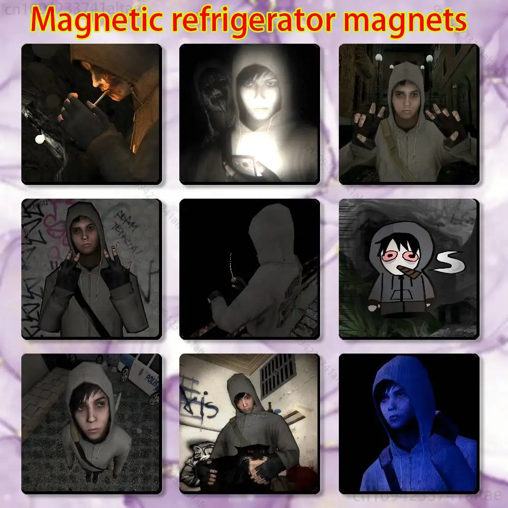 

Simon Henriksson Cry Of Fear Magnetic Fridge Magnets - No Falling Off, Fit for Refrigerators, All Metal Surfaces,Home Decor