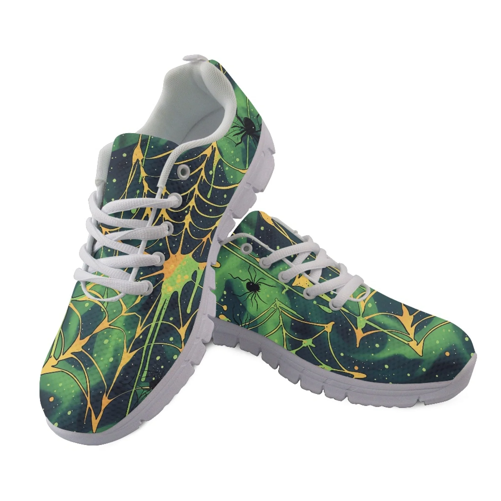 Coloranimal Spider web New Trend Fitness Shoes Womens Sneakers Running Athletic Shoes Casual Training Athletic Footwear for Lady