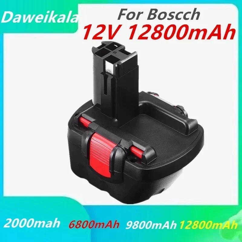 New for Bosch 12V 12800mAh PSR Rechargeable battery 12V 12.8Ah AHS GSB GSR 12 VE-2 BAT043 BAT045 BAT046 BAT049 BAT120 BAT139