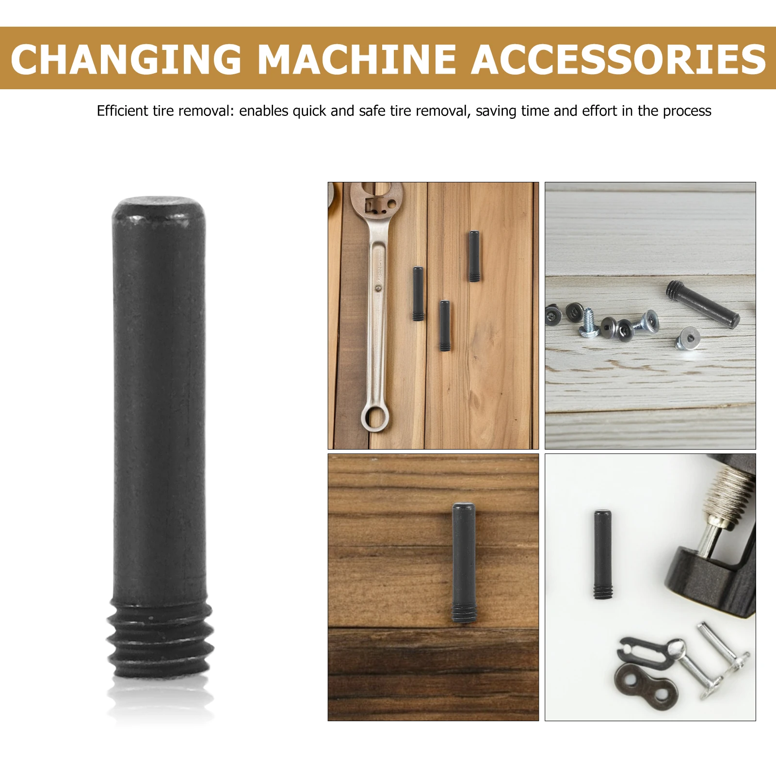 

Durable Car Repair Automotive Tire Changing Tool Long Lasting Performance Easy Installation Long Screw For Various Tire