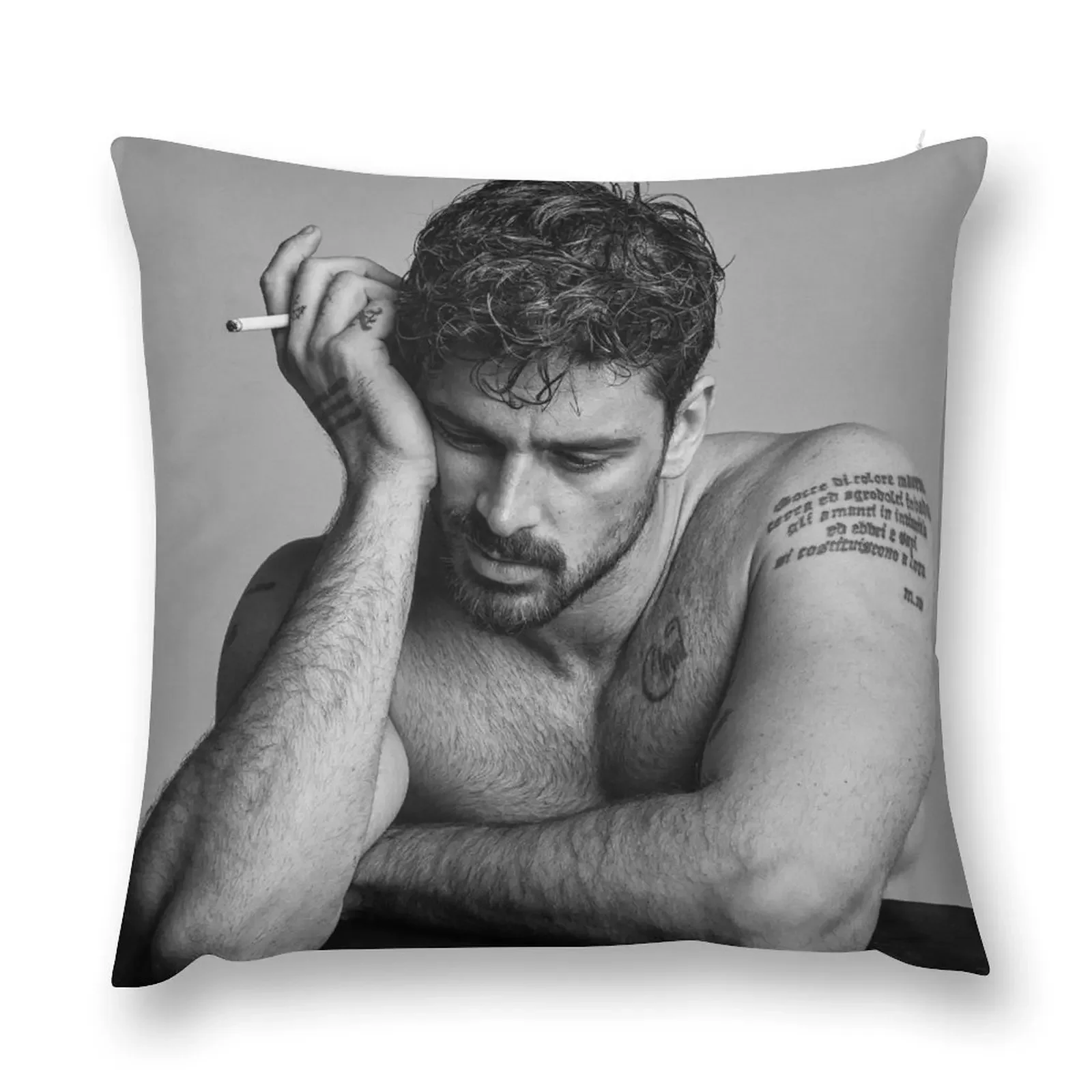 Michele Morrone handsome Throw Pillow Pillow Decor Sofa Cushions Cover christmas decorations for home 2025 pillow