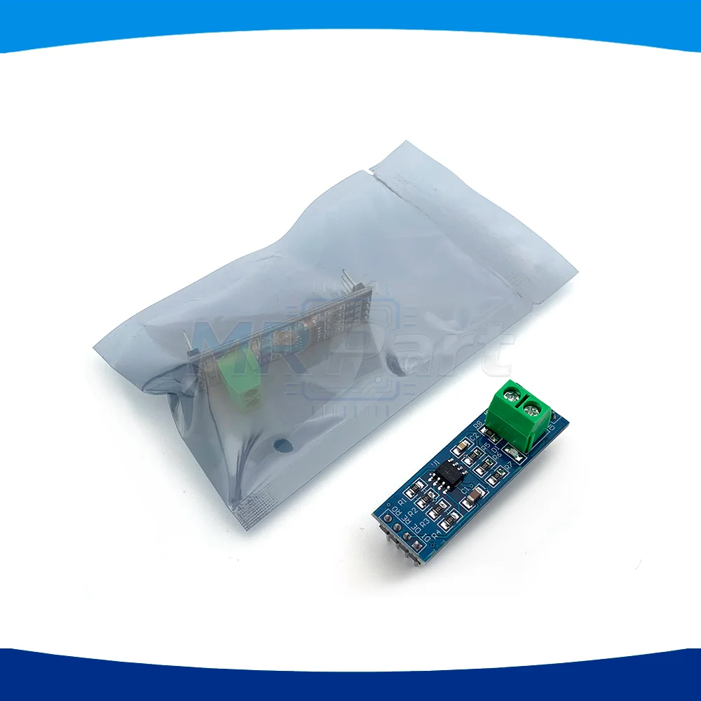 Módulo MAX485 RS-485 TTL, módulo convertidor RS485 MAX485CSA para microcontrolador Arduino, accesorios de desarrollo MCU