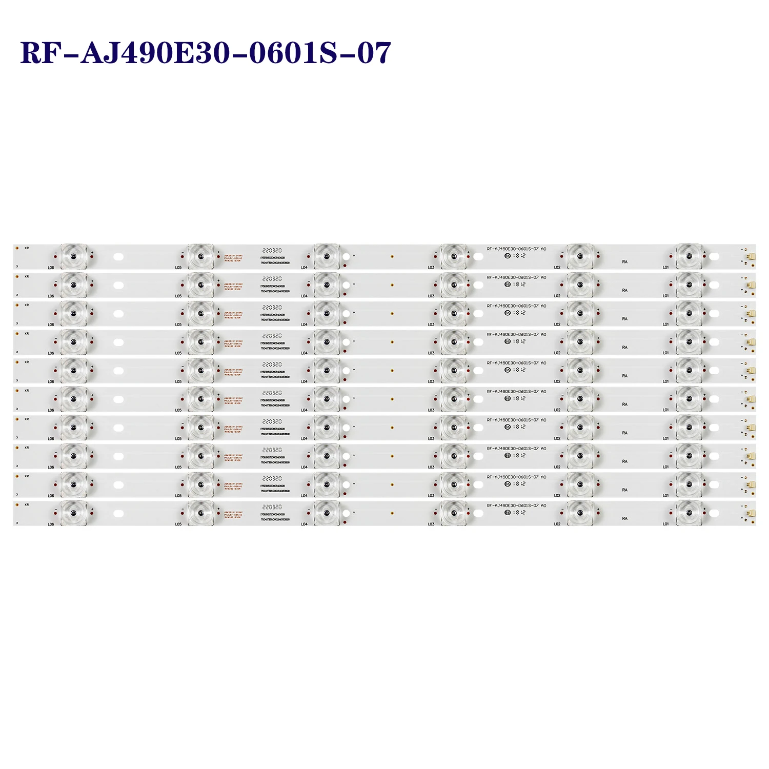 

LED backlight for Sharp LC-49CUF8462ES LC-49CUG8362KS LC-49CUF8372ES LC-49CUF8472ES RF-AJ490E30-0601S-07 A0 AJ490E32 02 A2