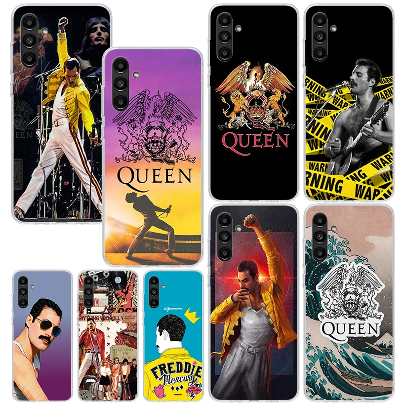 Rock Funky Freddie Mercury Queen Phone Case For Samsung Galaxy A15 A25 A35 A55 A14 A24 A34 A54 A13 A23 A33 A53 A12 A22 A32 A52 A