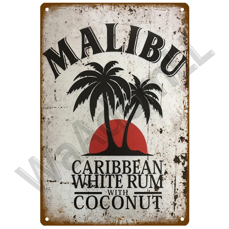 Beach Tin Sign Plaque Metal Sign Vintage Summer Metal Wall Sign Beach Decor For Beach Bar Beach House Seaside Decorative Plate