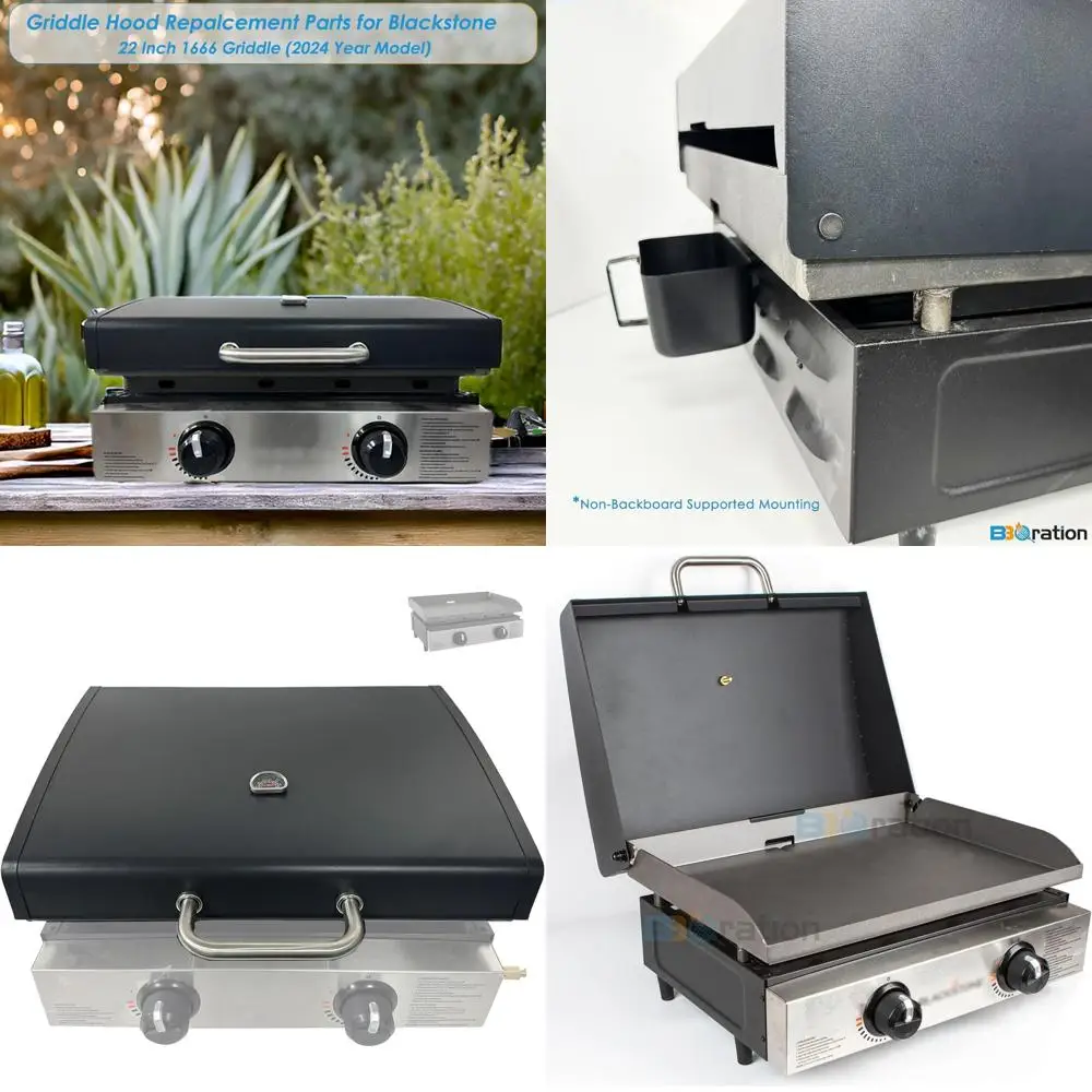 

Усовершенствованная откидная крышка для 22-дюймовых грилей Omnivore, крышка для плоской гриль-плиты 22 дюйма, для настольного гриля-капота
