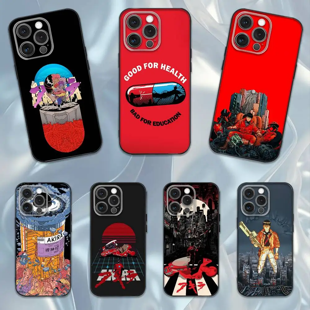 

Tokyo A-Akira punk comics Phone Case For iPhone 16e,16,15,14,13,12,11,Pro,X,XS,Max,XR,Plus,Mini Soft Black Cover
