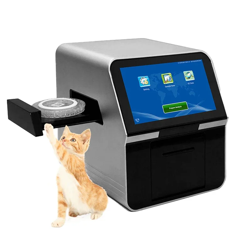 Fully Automatic Veterinary Blood Biochemistry Dry Chemistry Analyzer Vet