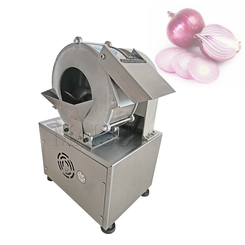 Gemüses chneide maschine Elektro schneider Kohl Chili Kartoffel Zwiebel schneider Maschine automatische Gemüses chredder Maschine