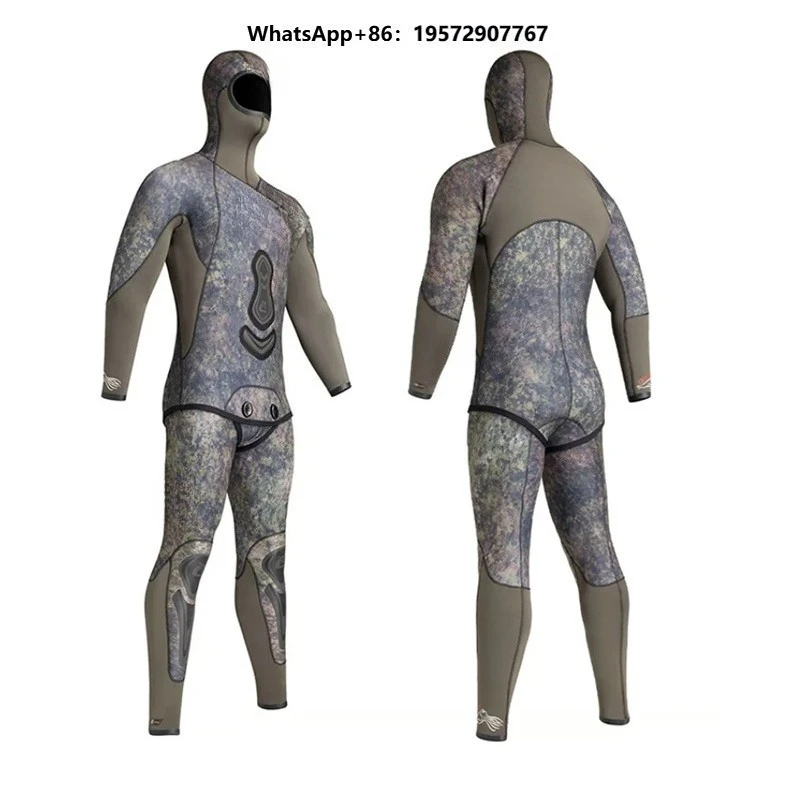 Freediving Wetsuit 35mm 5mm 7mm Two-Piece Split Made in Italy