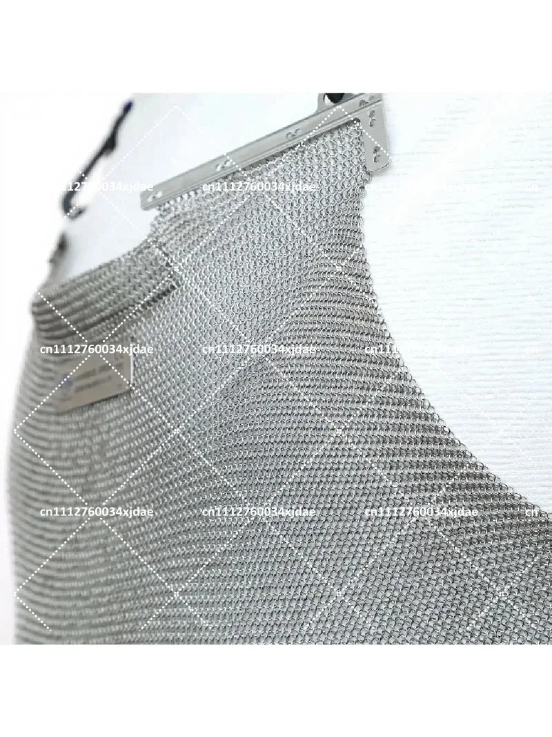Cut Resistant Heavy Duty Chainmail Apron for Butcher Knife Work Protective Metal Mesh Apron