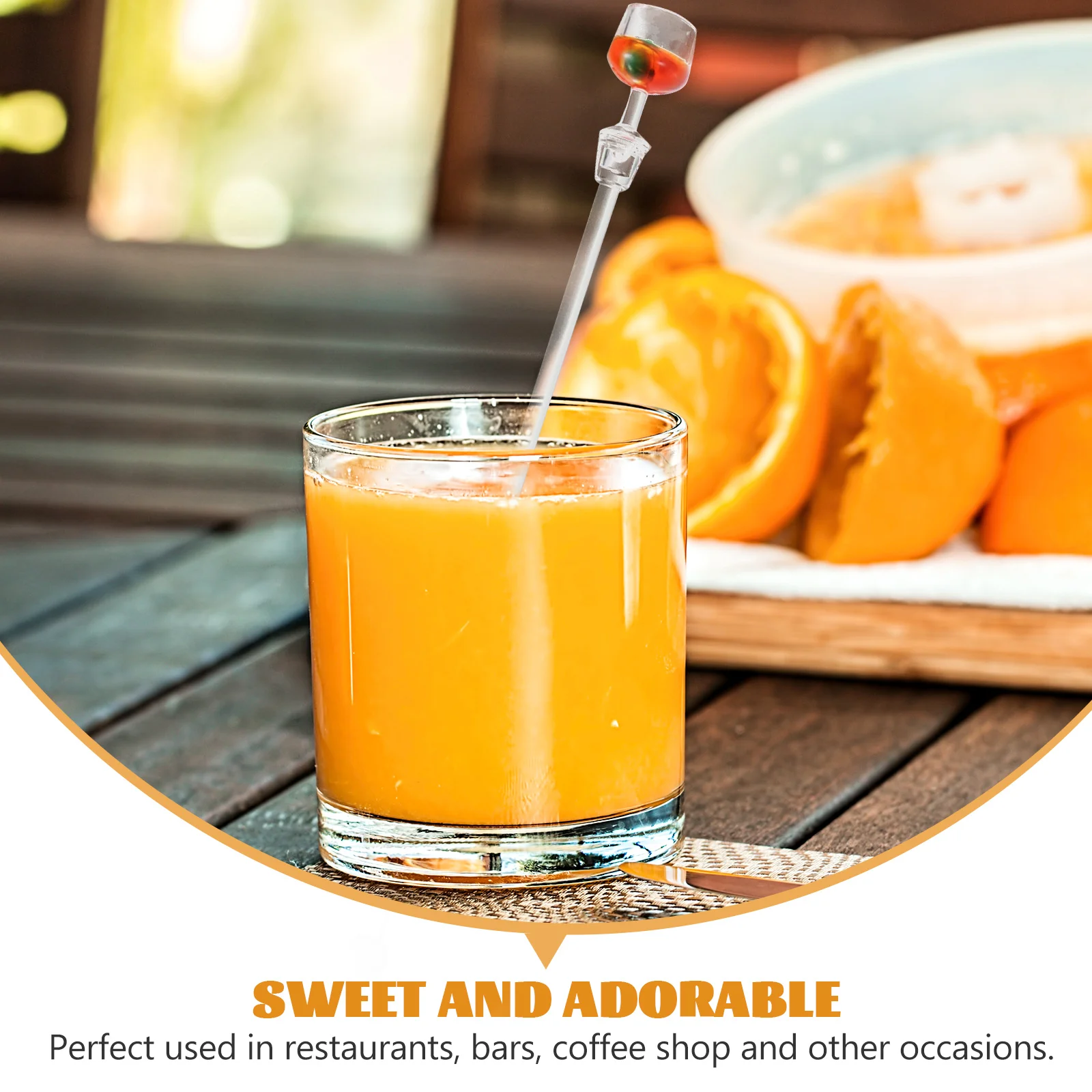 

10Pcs Acrylic Stirring Mixing Sticks 23Cm Colorful Mini Bar Accessories for Cocktails Drink Mixer Juice Bar Reusable Swizzle