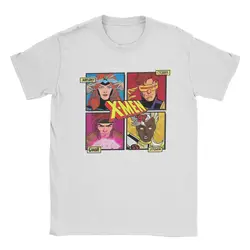 Men's X-Men Jean Grey Cyclops Gambit Storm T Shirt Cotton Clothing Short Sleeve Round Collar Tee Graphic Print T-Shirt