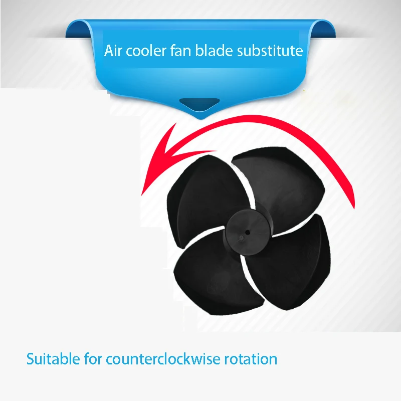 Replacement Fan Blades for Air Cooler - 4-Blade Set Rotating Alternatives