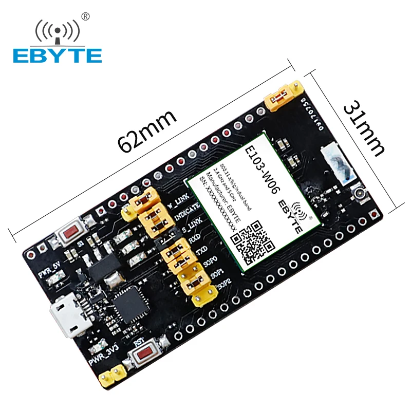 CC3235 Wifi Module Test Board EBYTE E103-W06-TB USB Interface Easy Use Pre-Welded E103-W06 TTL Test Board