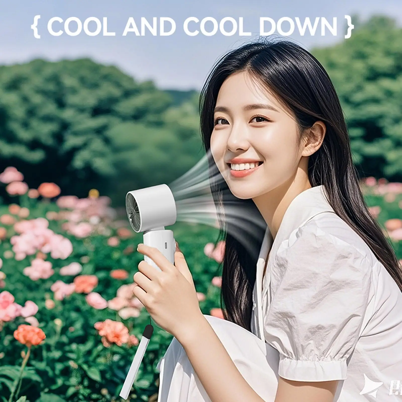 

Персональный вентилятор, турбинный складной крутой вентилятор, портативный складной 1-199 скоростей, ночник, светодиодный дисплей, 4000 мАч, для пляжного рабочего места, пешего туризма