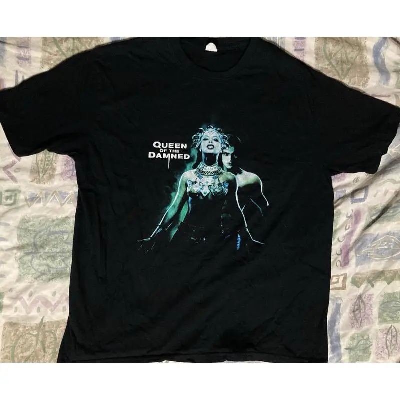 Queen Of The Damned Shirt 2002 Movie Size Women's XL Black Used Great Condition