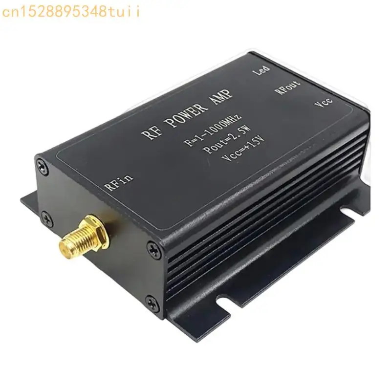 Y4QF RF Amplifier 1-1000MHz 2.5W kuat meningkatkan sinyal radio