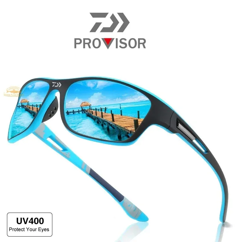 Daiwa Sunglasses Polarized Men Fishing Spectacles Driving Cycling Sport Glasses Oculos De Sol Fishing Equipment Eyewear