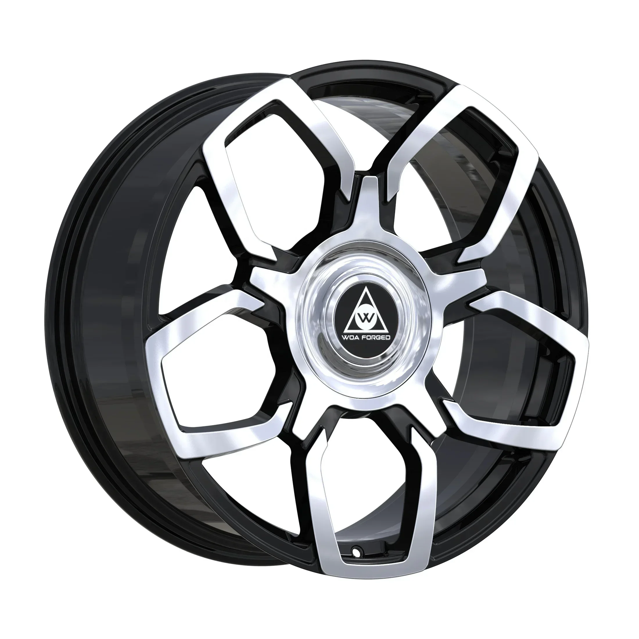 Wholesale 5X120 Polish Custom Rims Forged Car Wheels 20 21 22 Inch in Stock Wheel for Lixiang Rolls Royce Forging Rims