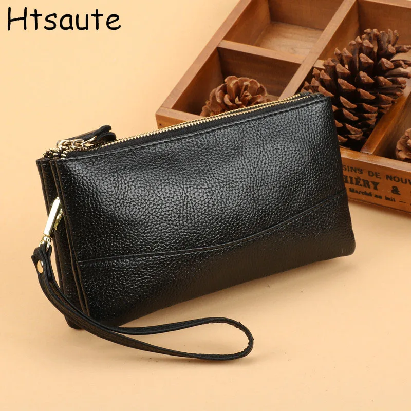 

Women Vintage Bags PU Leather Clutch Wallet Female Large Capacity Phone Purse Ladies Wristband Hasp Card Holder Pouch Bag