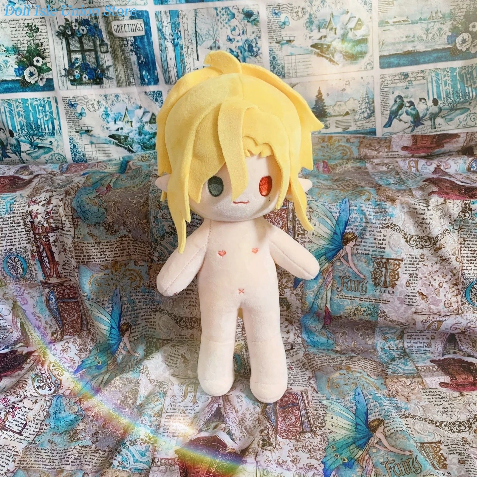 Zenless Zone Zero Hugo Vlad Anime Attributes Plush Cotton Doll Body Toys 40/26cm Cartoon Dress Up Figurine Plushie Cosplay Gift