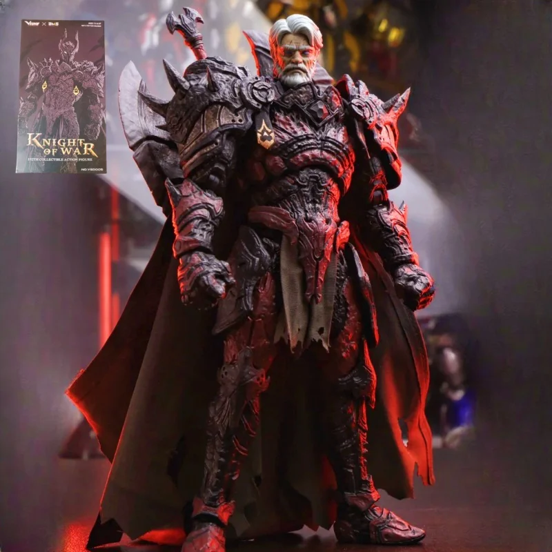 18.5cm In Stock Vtoys X Bms Vsd005 1/12 Collectible Knight Of War Male Soldier Ruthless Knight  Action Figure Dolls Model Gift