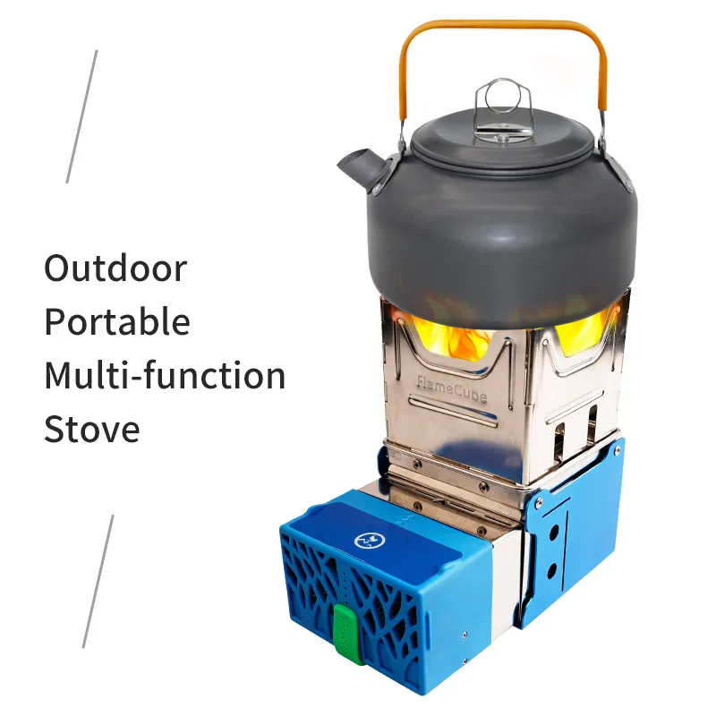 Portable USB Folding Heating Furnace Ultra Light Hiking Mini Charging Outdoor Home Camping Stove