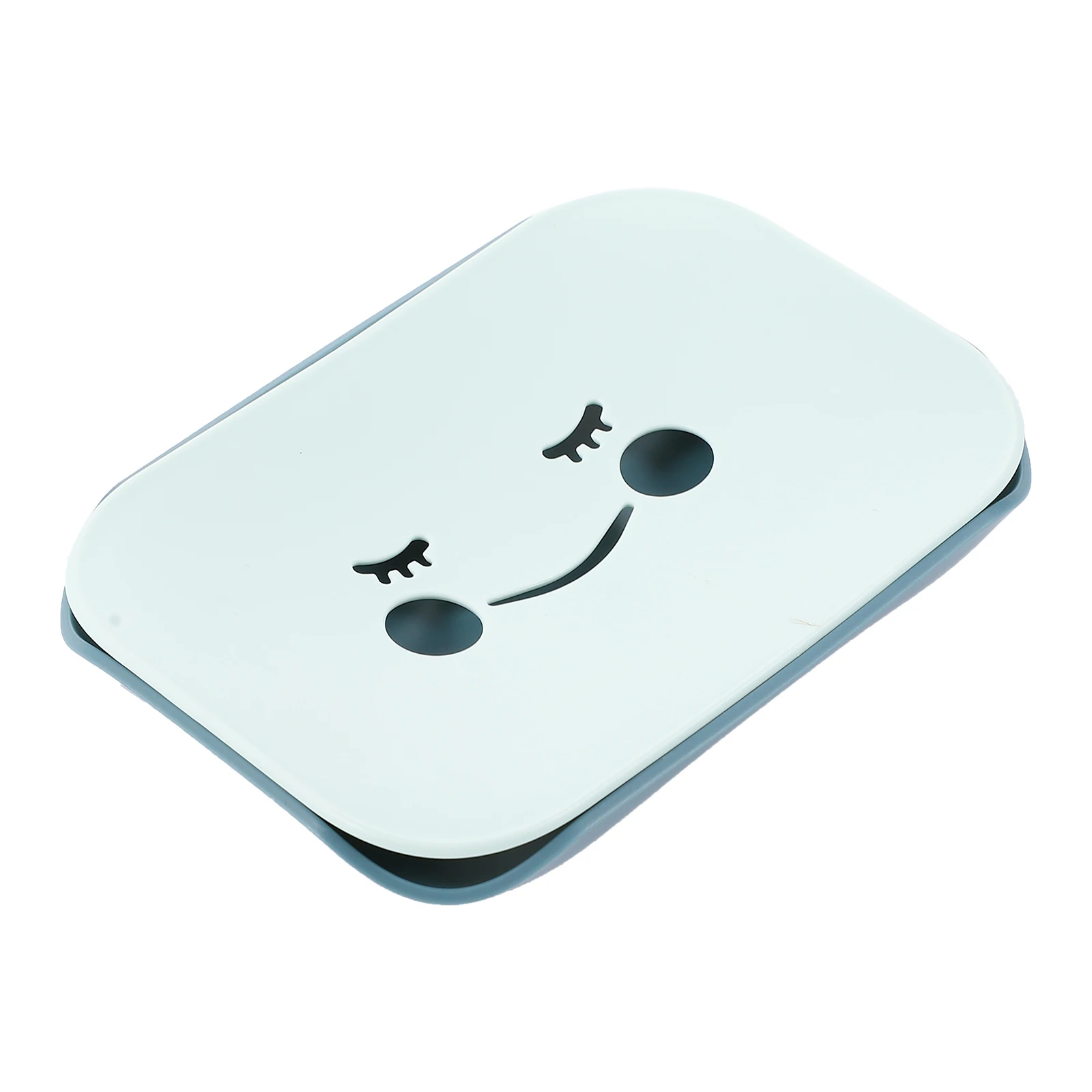 

Creative Cartoon Soap Box Strong Pressure Resistant Self Draining Holder Bathroom Household Smooth Design Non for Soap