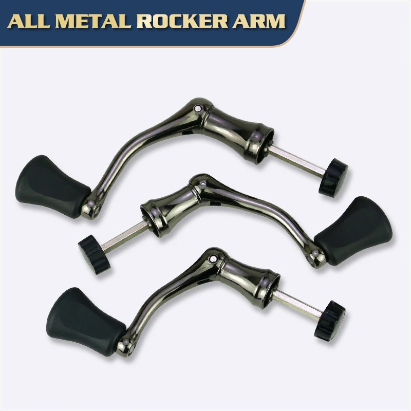 Metal Rocker Arm Spinning Reel Handle Grip For Fishing Reel Replacement Spinning High Quality Fishing Reel Accessory