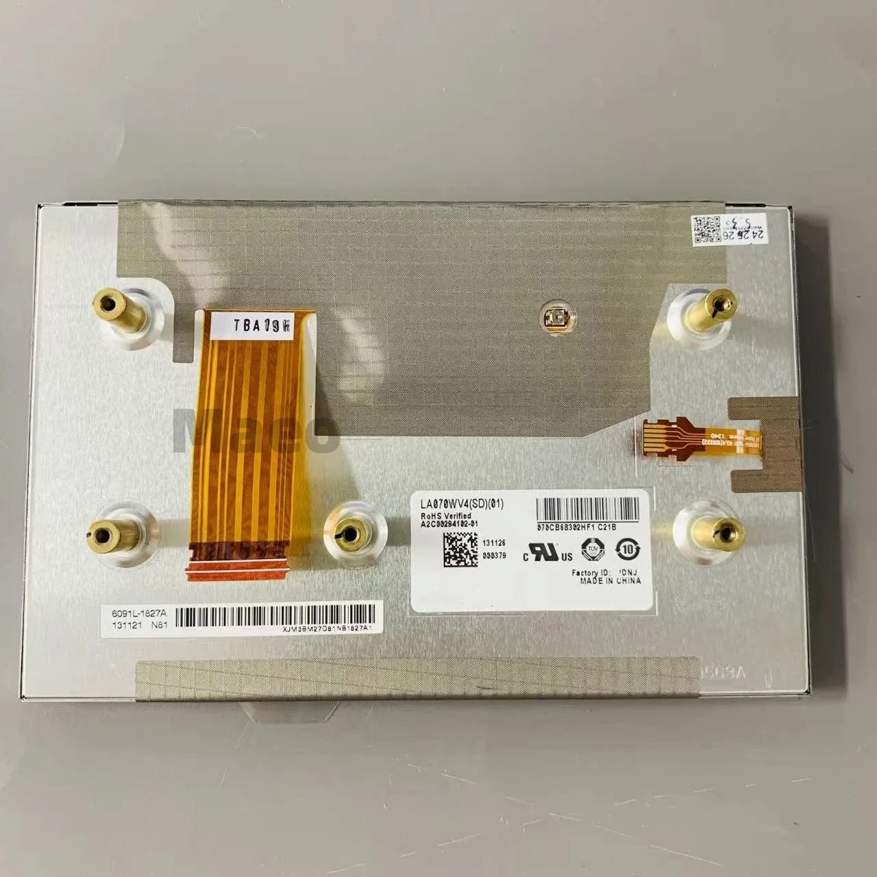 

Original New 7" inch LA070WV4 SD 01 LA070WV4 (SD)(01) LA070WV4-(SD)01 screen for Mercedes Replacement