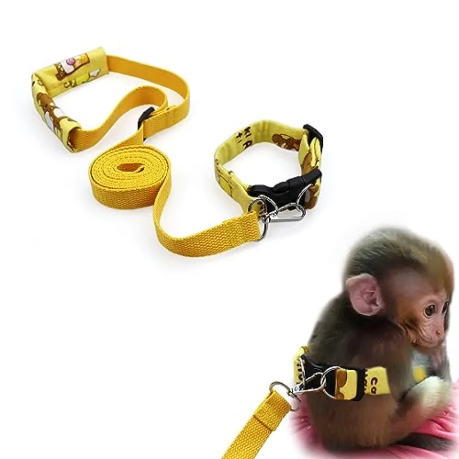 

Повязки на живот и подходящий поводок для обезьян Marmoset с регулируемой пряжкой Окружность талии менее 8 дюймов Удобный W