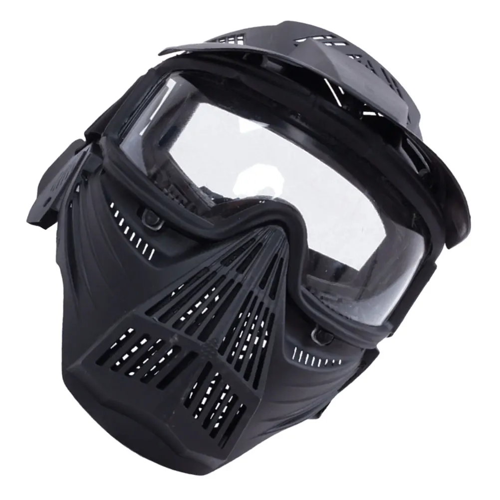 

Archery Mask ABS Face Breathable Cover Protective Outdoor Practical Portable Disassemble Easy