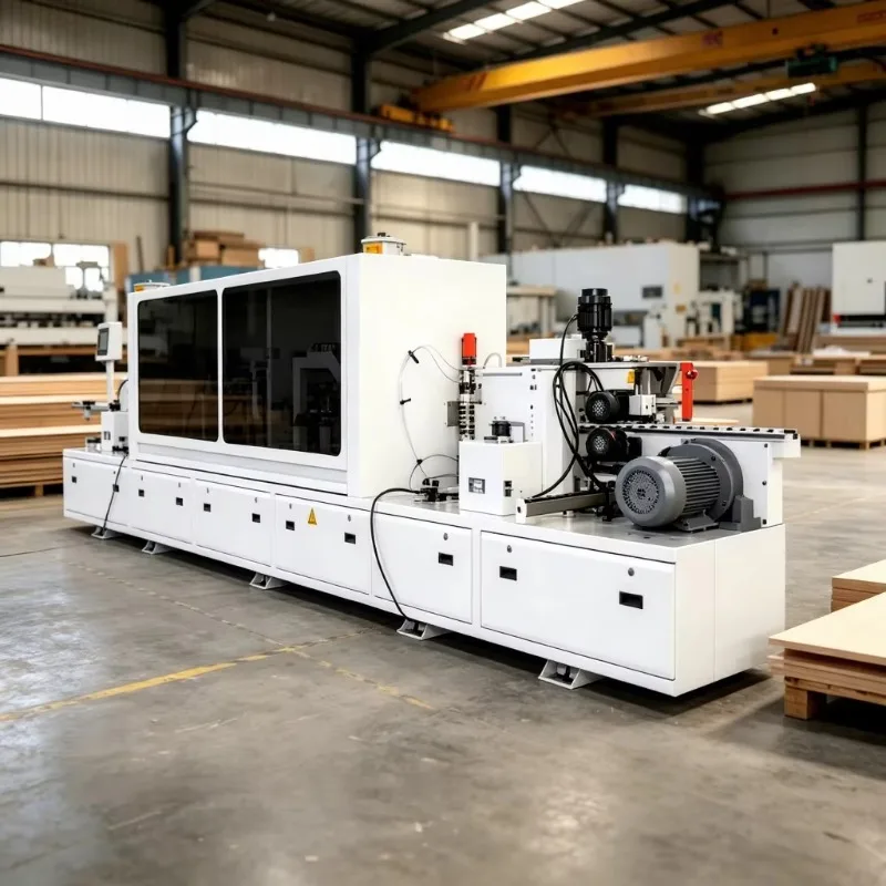 Fully Automatic Wood Edge Banding Machine Portable Workshop Tool For Strip Bending And Edge Sealing